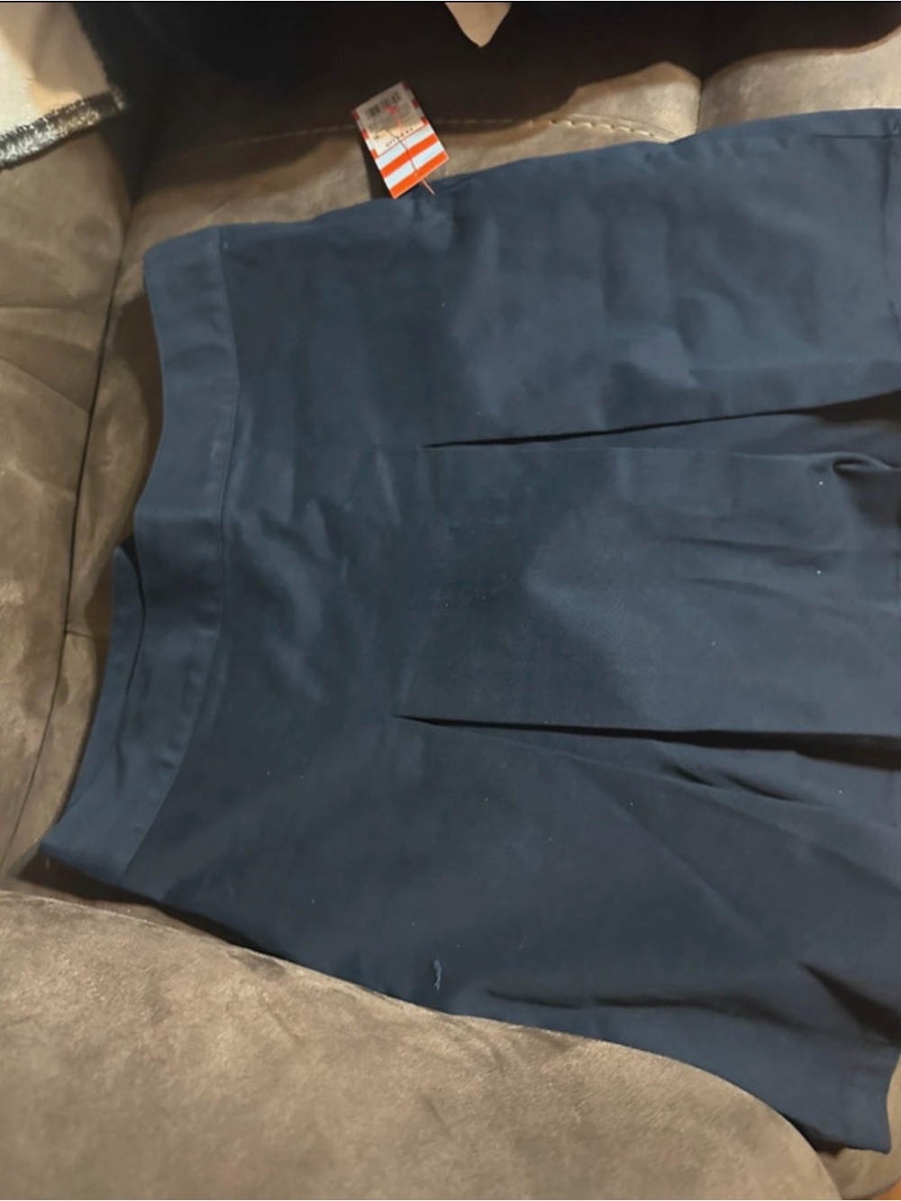 Navy Dress Pants - Classic Flat Front